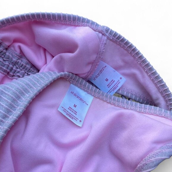 ♡︎ striped sparkle pink bikini set ♡︎ - Picture 5 of 6